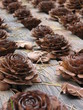 plein de pommes de pin