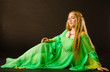 Fairy Lady in green dress