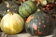 zucche colorate ad Halloween