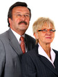 Senior Business Team Looking Into The Future