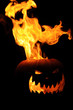 Flaming Jack O Lantern