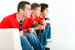 Photo: Football fans Football fans