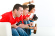 Photo: Football fans Football fans