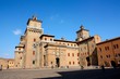The castle of Ferrara, in Italy