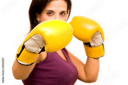 Photo: Boxing girl Boxing girl