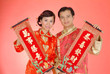 Couple in Trditional Chinese Costumes (4)