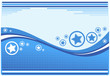 abstract stylish blue background