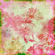 vintage pink floral paper