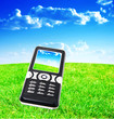 black mobile phone