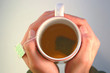 Holding a Tea Cup