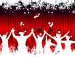 Christmas party background for your design Christmas party background for your design