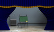 Abstract gallery theater