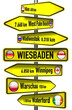 Wegweiserstern: Wiesbaden und die Welt mit Wegweiserstern: Wiesbaden und die Welt mit