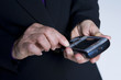 Photo: Smartphone in the hands of a woman Smartphone in the hands of a woman