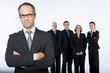 Project manager and his team