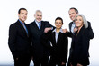 Photo: Portrait of group of business people Portrait of group of business people