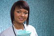 WOMEN WHO WORKS IN HOSPITAL