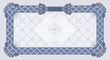 Illustration: Certificate blank Certificate blank