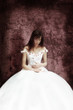 The bride with the white cat The bride with the white cat