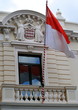 Drapeau écusson Monaco