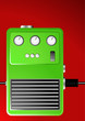 Editable vector background - Guitar effect pedal Editable vector background - Guitar effect pedal