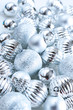 Silver christmas ball
