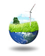 Clean energy concept