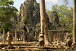 Bayon Tower , Angkor Thom, Siem Reap, Cambodia.