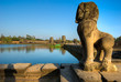 Angkor Wat Temple at sunset, Siem reap, Cambodia.