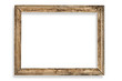 Foto: Vintage picture frame, blank, with clipping path. Vintage picture frame, blank, with clipping path.