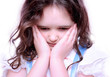 unhappy girl