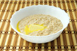 Photo en ligne au meilleur prix breakfast oatmeal porridge with butter