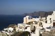 the famous village of Oia in Santorini island - Greece. the famous village of Oia in Santorini island - Greece.