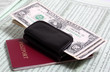 passport and money