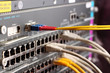 optic fiber cables connected to an optic switch optic fiber cables connected to an optic switch