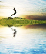 jumping girl
