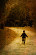 Alone in forest