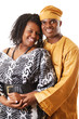 This is an image of an african couple wearing african attires. This is an image of an african couple wearing african attires.