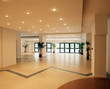 Interior of a hall