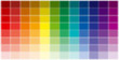 palette chromatique 
