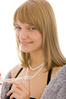 Smiling young girl Smiling young girl