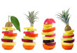 frutta in fila