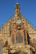 Frauenkirche Nürnberg Hauptmarkt Bayern Deutschland