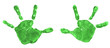 Empreintes de mains alien
