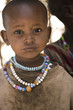 Portrait of a masai child looking at the camera