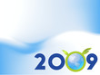 Blue globe 2009