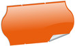 Étiquettes orange vecteur Étiquettes orange vecteur