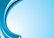 Winter inspired blue and white technical background