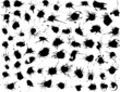 65 Unique Hand Drawn Ink Blots