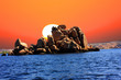 tramonto sul fiume nilo